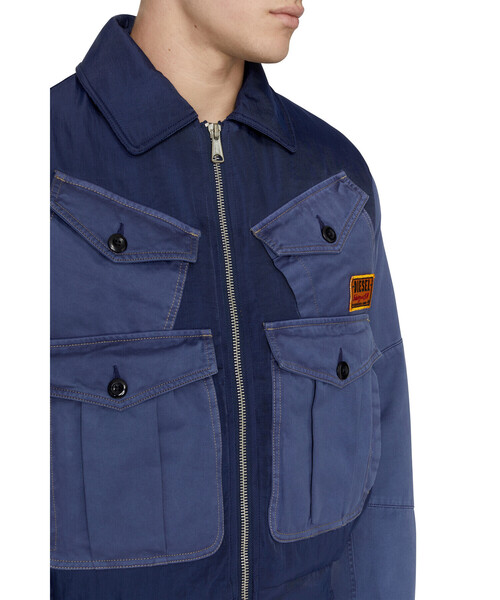 DIESEL（ディーゼル）の「メンズ ウィンタージャケット（ミリタリー