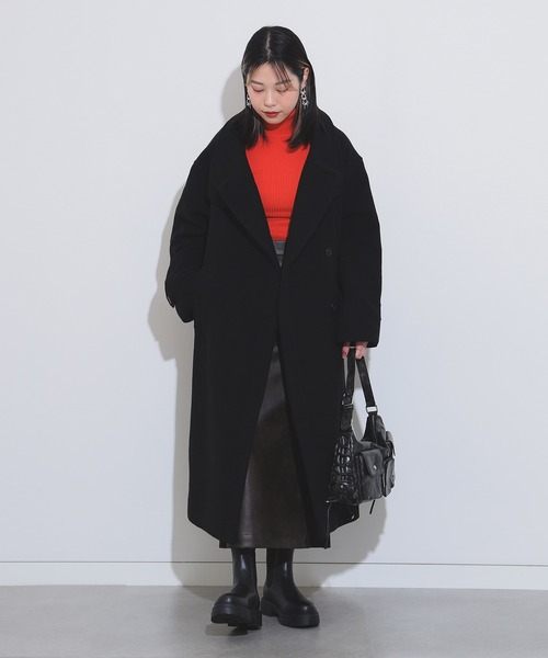 Ray BEAMS（レイビームス）の「モッサ スタンドカラー コート（その他