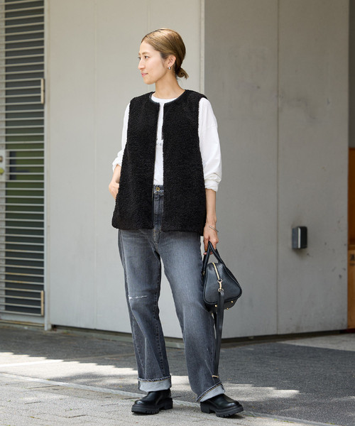 FRAMeWORK（フレームワーク）の「≪追加≫ボアベスト（ベスト）」 - WEAR