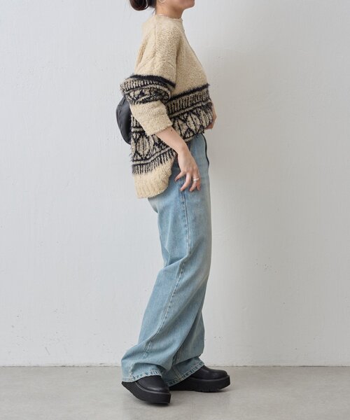 BEARDSLEY（ビアズリー）の「ビッグフェアアイル柄プルオーバー