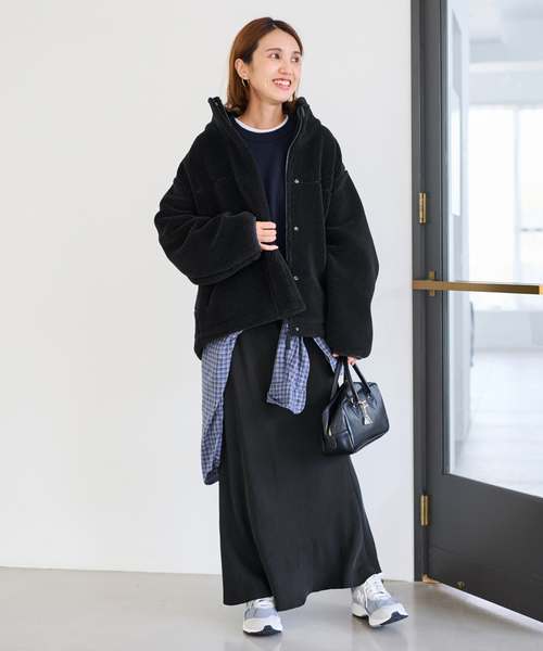 セール】≪追加≫ウールボアスタンドブルゾン 2（ブルゾン