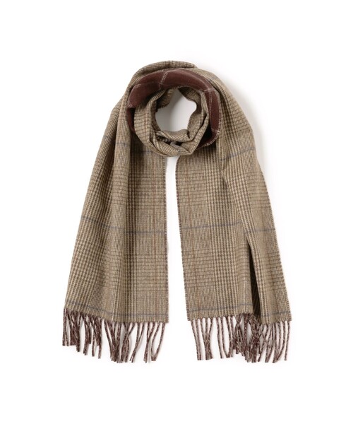 Johnstons of Elgin / カシミヤ リバーシブル チェック マフラー