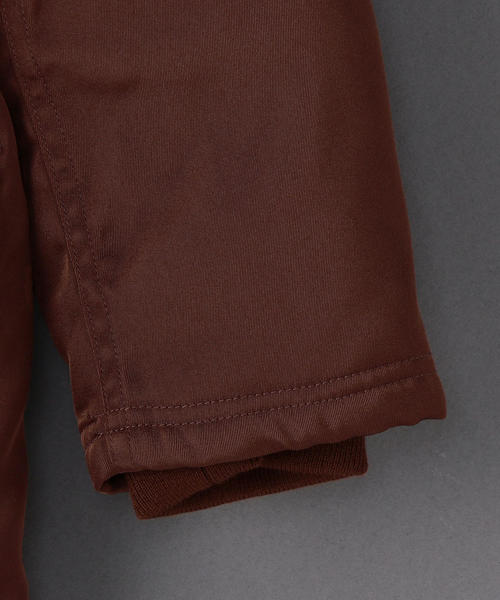 6（ロク）の「＜6(ROKU)＞BOA COLLAR ZIP COAT/コート（ミリタリー