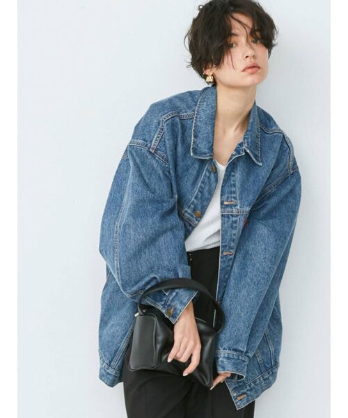 Ungrid（アングリッド）の「ビッグシルエットデニムジャケット（デニム
