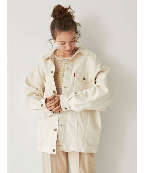 Ungrid（アングリッド）の「ビッグシルエットデニムジャケット（デニム