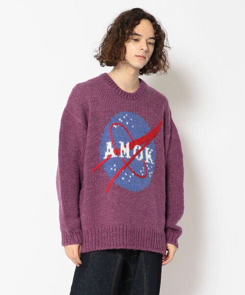 amok（アモク）の「【別注】amok /アモク/NASA KNIT（ニット/セーター