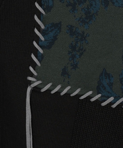 HARE（ハレ）の「パッチワークガラニットカーディガン(HARE