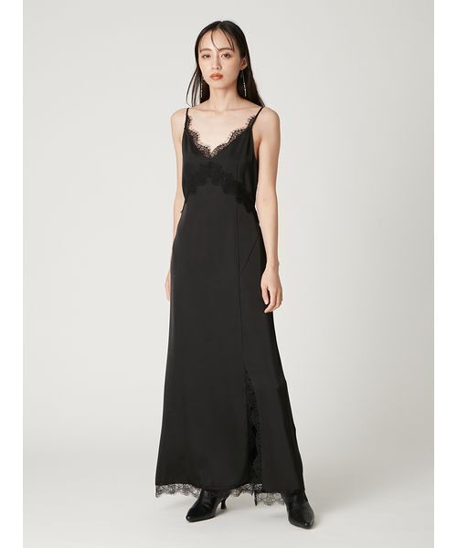 セール】レーストリムキャミワンピース（ワンピース）｜FRAY I.D