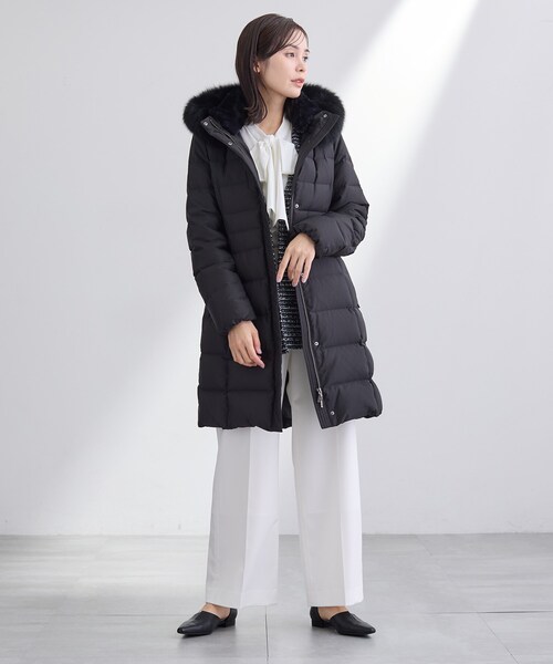 INDIVI（インディヴィ）の「【名品／撥水／抗菌防臭】ロング丈