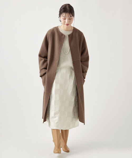 IENA（イエナ）の「ノンミュールジングウール リバーコート（その他