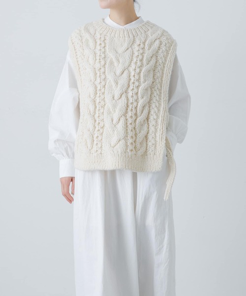 かぐれ（カグレ）の「ペルーアランニットベスト（ニット/セーター