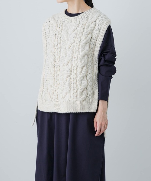 かぐれ（カグレ）の「ペルーアランニットベスト（ニット/セーター