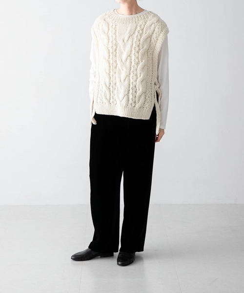 かぐれ（カグレ）の「ペルーアランニットベスト（ニット/セーター