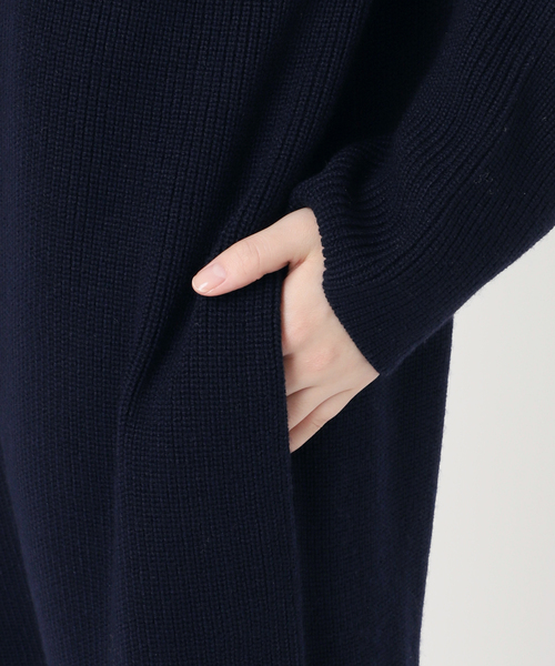 AP STUDIO（エーピーストゥディオ）の「ハーフジップニットジャンプ