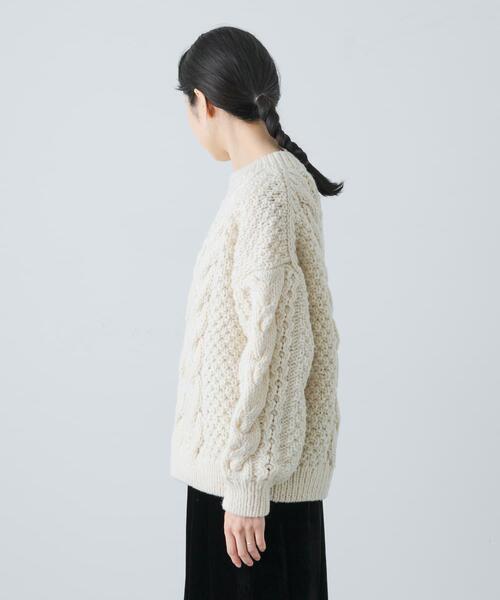 かぐれ（カグレ）の「ペルーアランクルーネックニット（ニット