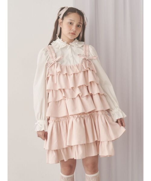 merry jenny（メリージェニー）の「ホイップクリームミニワンピース