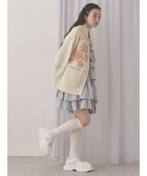 セール】ホイップクリームミニワンピース（ワンピース）｜merry jenny