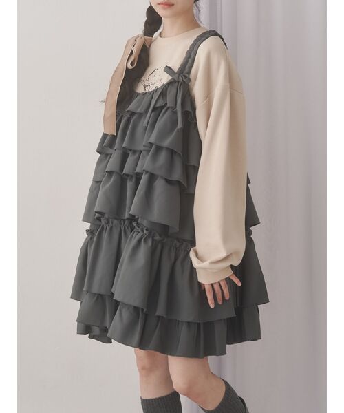 merry jenny（メリージェニー）の「ホイップクリームミニワンピース