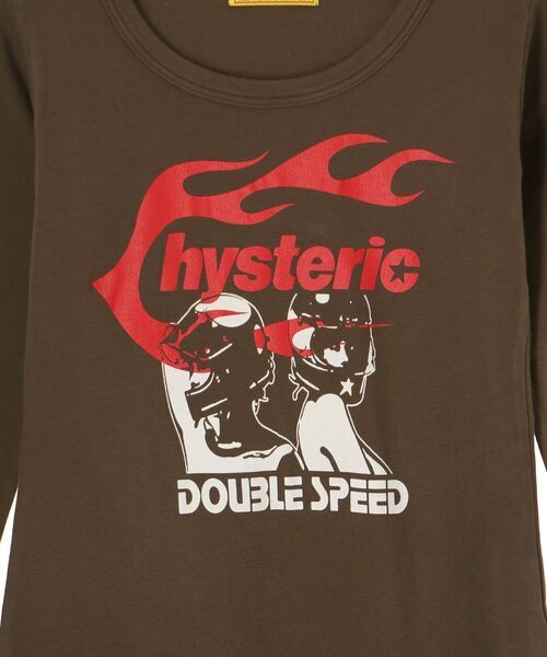 HYSTERIC FLAME ON チビTシャツ（Tシャツ/カットソー）｜HYSTERIC