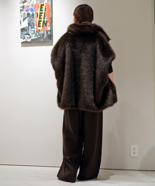 AP STUDIO（エーピーストゥディオ）の「シャギーベスト（その他