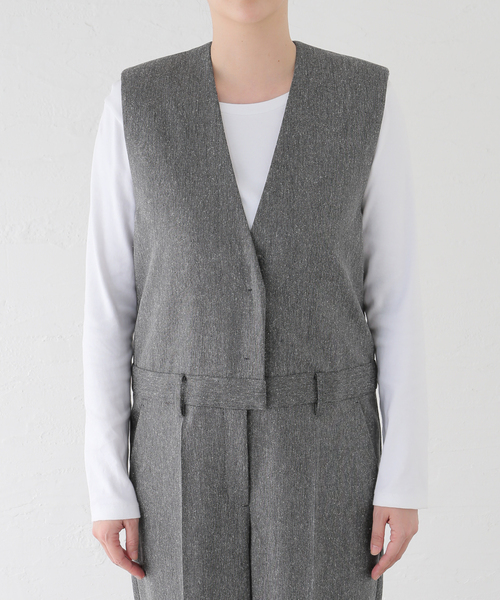 plage（プラージュ）の「R'IAM Vネックオールインワン（ワンピース