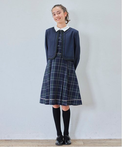 ポンポネット ワンピース 160 ポンポネット 卒服 ワンピースボレロ