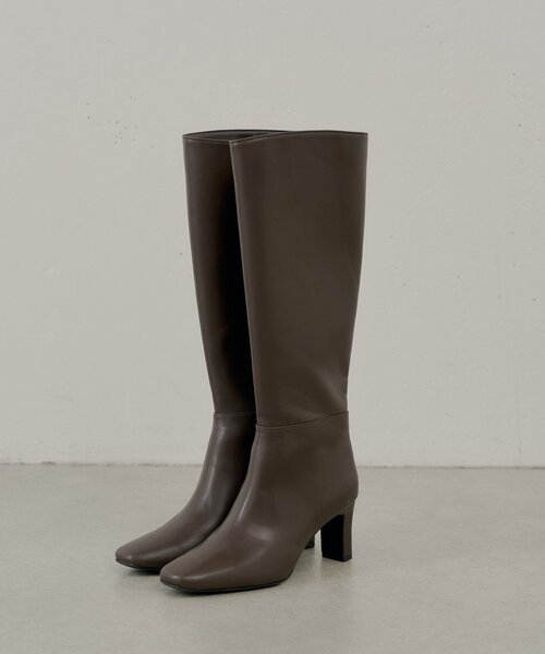 セール】ヒールレザーロングブーツ（ブーツ）｜Chico（チコ）の