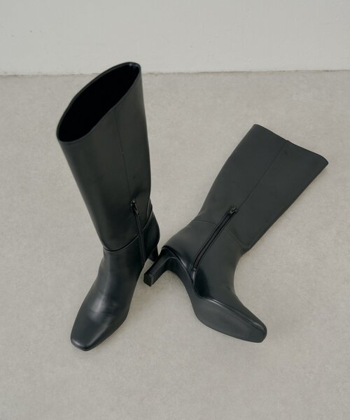 セール】ヒールレザーロングブーツ（ブーツ）｜Chico（チコ）の