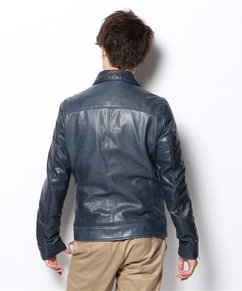 SHIPS JET BLUE（シップスジェットブルー）の「JB: ダブルレザー