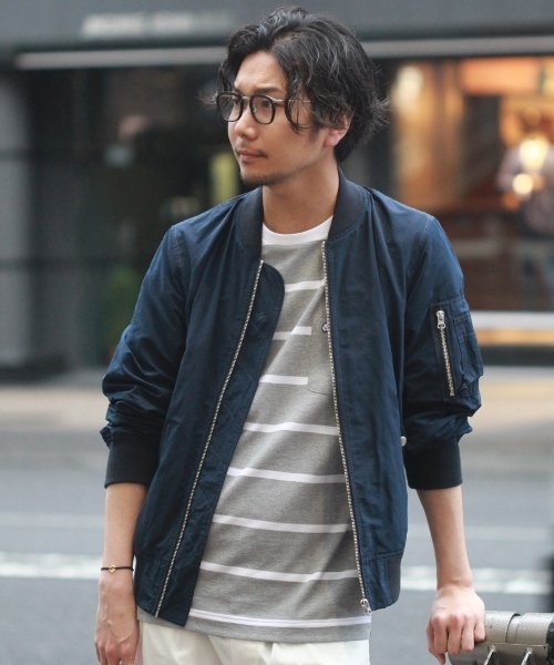 EDIFICE（エディフィス）の「ALPHA/アルファ 別注 MA-1 （MA-1）」 - WEAR