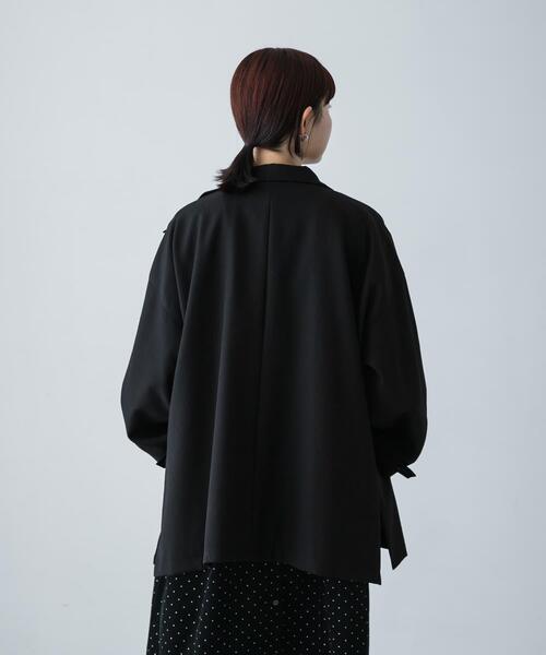 かぐれ（カグレ）の「ウールスタンドカラーワイドコート（その他