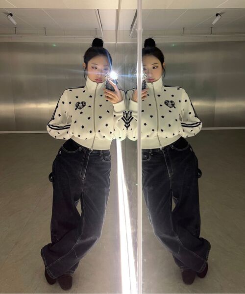 SETUP-EXE（セットアップイーエックスイー）の「STAR SPORTY ZIP-UP