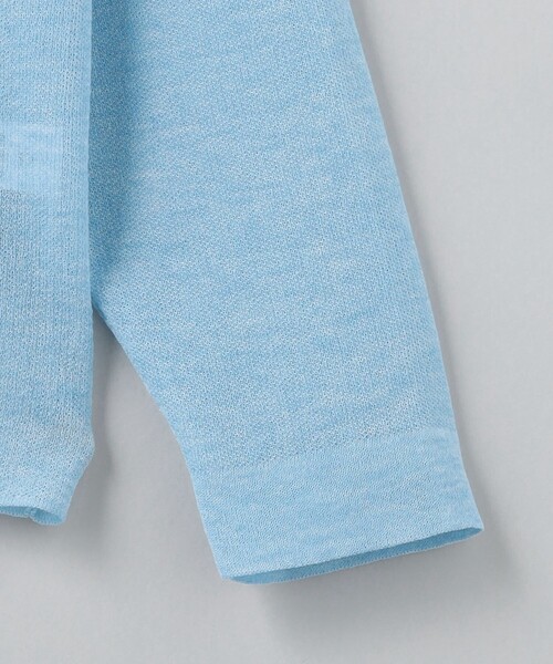 6（ロク）の「＜6(ROKU)＞シアージャカード ポロニット（ニット