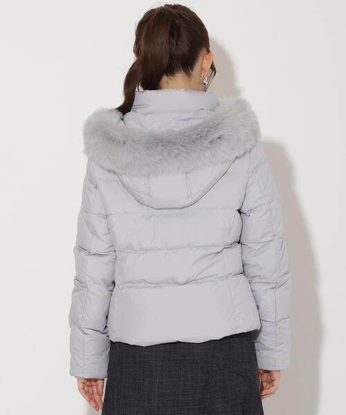 FOXファー付きショートダウン（ダウンジャケット/コート）｜AND