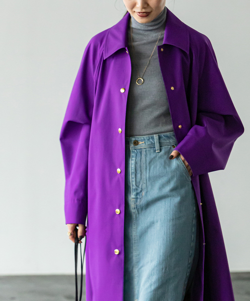 Noble（ノーブル）の「ウインドプルーフステンカラーコート（ステン