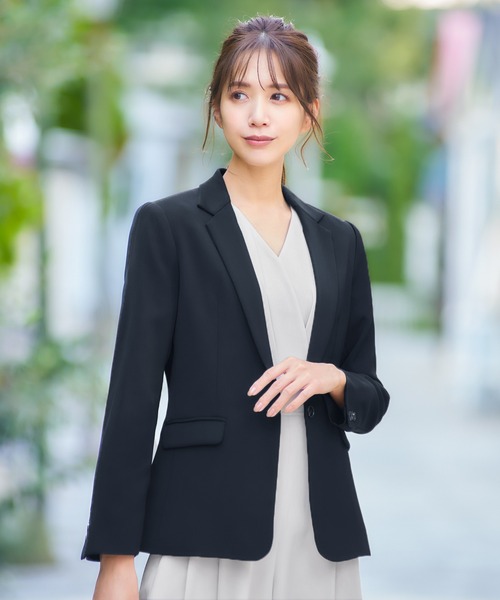 ワンボタンテーラードジャケット フォーマル セレモニー 卒業式 卒園式