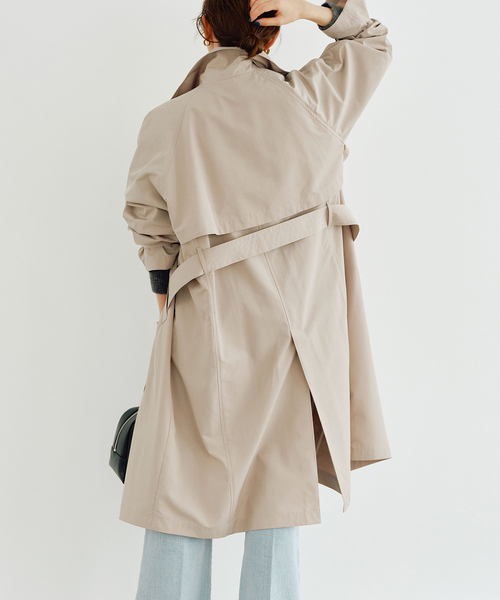 IENA（イエナ）の「Pe/ポプリンシングルトレンチコート（トレンチ