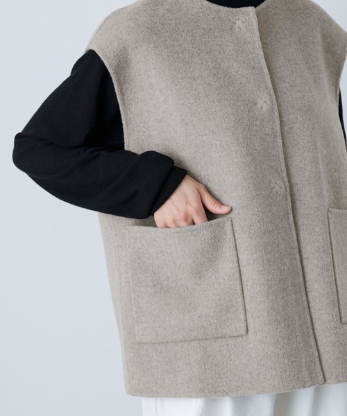 かぐれ（カグレ）の「ウールリバーベスト（ベスト）」 - WEAR