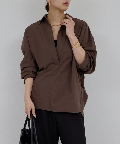 セール】スキッパーシャツ（シャツ/ブラウス）｜GALLARDAGALANTE（ガ