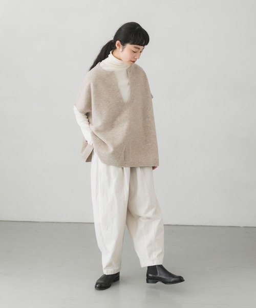 かぐれ（カグレ）の「ワイドニットベスト（ベスト）」 - WEAR