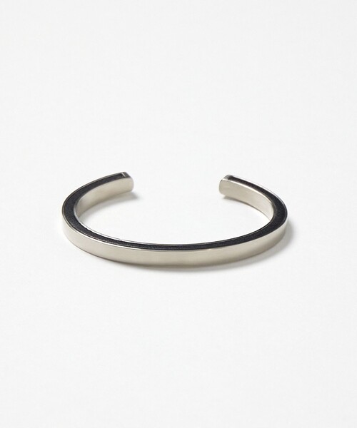 Iru（イル）の「Iru/イル Leather combi bangle/レザー コンビバングル
