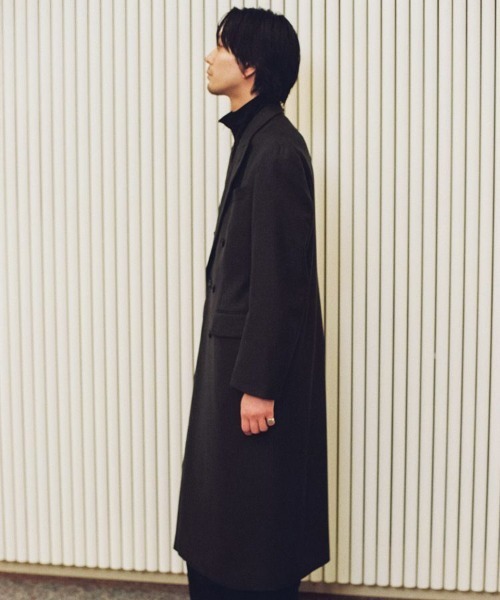 セール】DOUBLE BREASTED CHESTER（チェスターコート）｜LIDNM（リドム