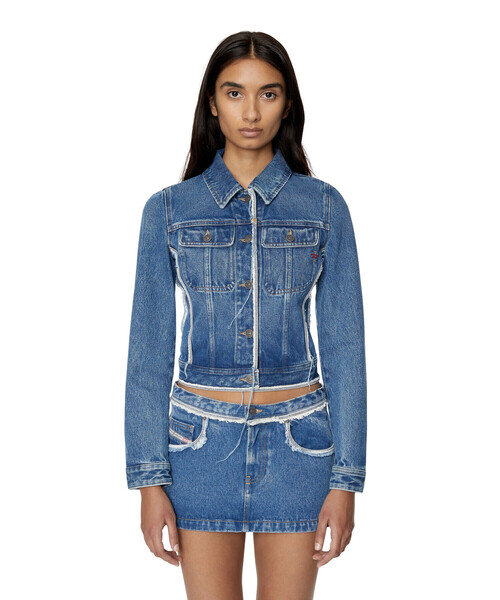 DIESEL（ディーゼル）の「レディース デニムジャケット Gジャン