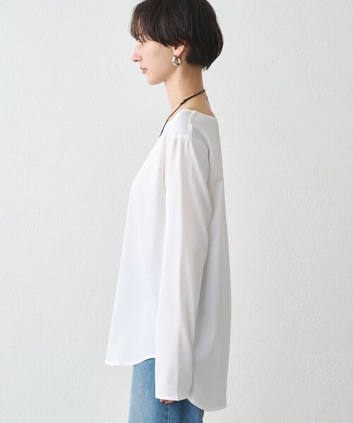 セール】サテンロンTブラウス（シャツ/ブラウス）｜LOUNGEDRESS