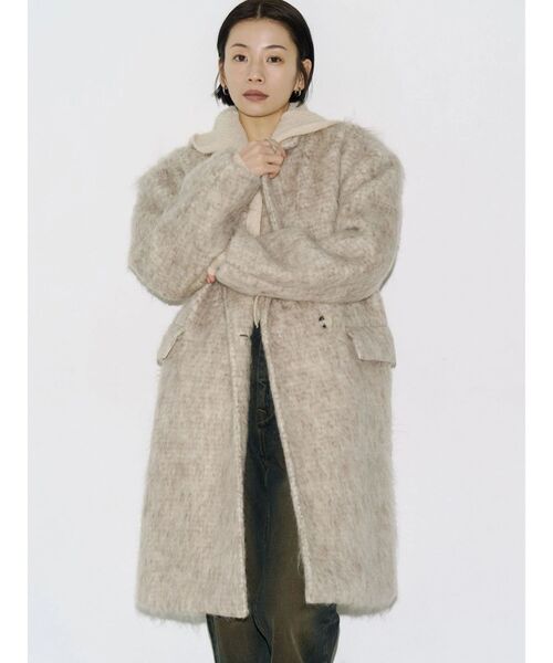 VEQUM】SHAGGY COAT（その他アウター）｜VEQUM（VEQUM）のファッション