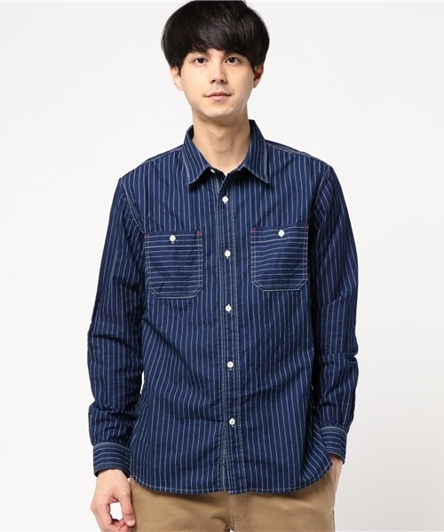 schott（ショット）の「Schott/ショット/WABASHI L/S SHIRT