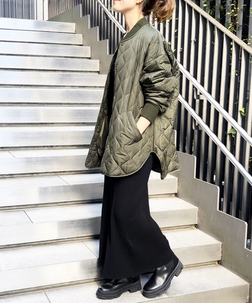 Spick & Span（スピックアンドスパン）の「Peキルティングブルゾン