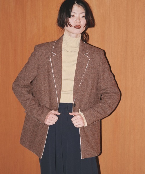 TODAYFUL（トゥデイフル）の「カットオフウールジャケット（テーラード