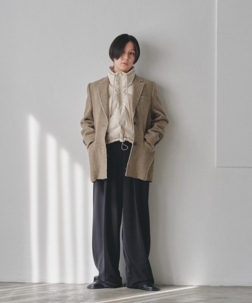 TODAYFUL（トゥデイフル）の「カットオフウールジャケット（テーラード