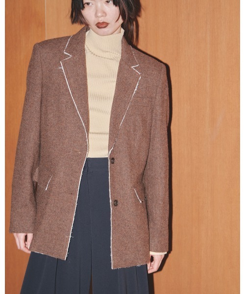 TODAYFUL（トゥデイフル）の「カットオフウールジャケット（テーラード